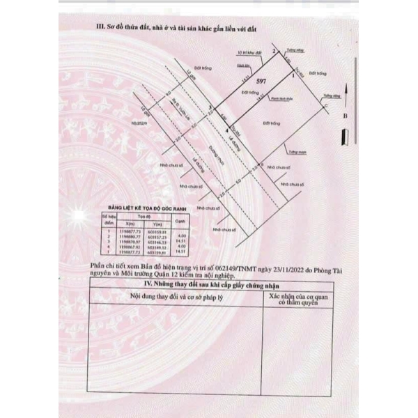 Bán Gấp Lô Đất Hẻm 252 Vườn Lài