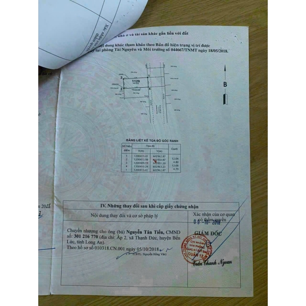 Bán Đất 1/ Hẻm 105 Vườn lài, APĐ, Quận 12